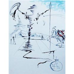Salvador Dali Interpretation Art Print Chevalier