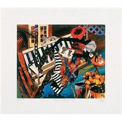 Gigi Boldon : Woman on Porch Swing *