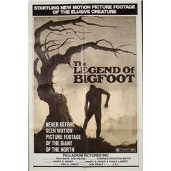 The Legend of Bigfoot Original 1 Sh Movie Poster 1976