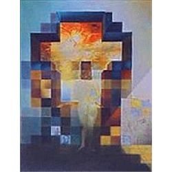 Salvador Dali Interpretation Art Print Lincoln Vision