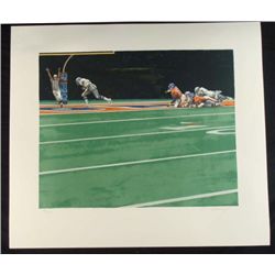 Merv Corning S/N Print Cowboys Broncos Super Bowl XII