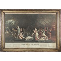 Rembrandt Peale The Court of Death Art Print