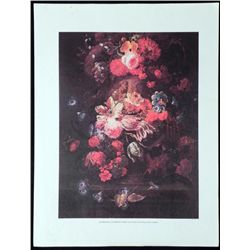 Flowers In A Vase Lithograph Print Jan Brueghel Art