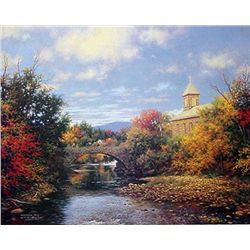 Larry Doyle Autumn Sunrise (Hebrews 12:1) Lithograph