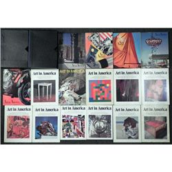 17 Art in America Magazines Collection 1972-1976