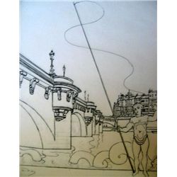 Andre Derain Posthumous Etching Le Pont Neuf