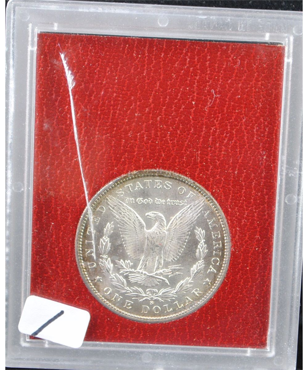 1891S DOLLAR REDFIELD COLLECTION MS65 PARAMOUNT HOLDER
