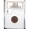 Image 1 : 1905 INDIAN CENT -NGC MS65 RB (COIN WORLD  LISTS A MS65R @ $700.00)