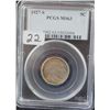 Image 1 : RARE 1927-S BUFFALO NICKEL - PCGS MS63 (PCGS  WEBSITE LISTS A MS63 @ $2,550.00) BUT YOU  HAVE TO FIN