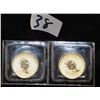 Image 1 : TWO 1997 1/10TH OUNCE 9999 GOLD MAPLE LEAFS -  SOLD PER COIN TIMES 2