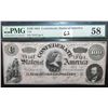 Image 1 : $100 1864 CSA NOTE - PMG 58 #75137 "LUCY  PICKENS" - VERY SCARCE!!