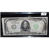 Image 1 : $1000 FEDERAL RESERVE NOTE - SERIES 1934  (WRITING ON FACE - THE WAY IT CAME OUT OF  SAPE DEPOSIT)