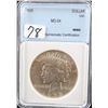Image 1 : 1935 PEACE DOLLAR - NNC MS64