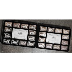 24 HARLEY DAVIDSON .999 FINE SILVER INGOTS -  LIMITED EDITION - ALL 24 SILVER INGOTS HAVE A  CERTIFI