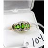 Image 1 : CHROME DIOPSIDE RING