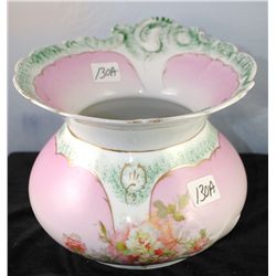 FANCY VICTORIAN VASE - APPROX. 6"  TALL & 7"  WIDE - NO DAMAGE!
