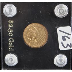 1911 $2 1/2 INDIAN GOLD COIN FROM SAFE  DEPOSIT