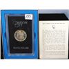 Image 1 : 1882-CC GSA BLACK BOX MORGAN  DOLLAR WITH  ORIGINAL BOX AND CERTIFICATE OF AUTHENTICITY