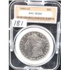 Image 1 : KEY DATE - 1890-CC MORGAN DOLLAR - NAC MS66  (COIN WORLD LISTS A MS66 @ $24,000.00???)