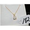 Image 1 : APPROX. 1.48CT DIAMOND SET IN 14K YELLOW GOLD  PENDANT