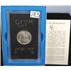 Image 1 : 1882-CC GSA BLACK BOX MORGAN DOLLAR WITH   ORIGINAL BOX AND CERTIFICATE OF AUTHENTICITY