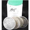 Image 1 : 20 MORGAN DOLLARS FROM SAFE DEPOSIT - MIXED  DATES AND MINTS - SOLD PER COIN TIMES 20