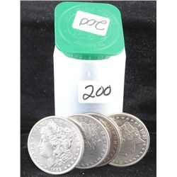 20 MORGAN DOLLARS FROM SAFE DEPOSIT - MIXED  DATES AND MINTS - SOLD PER COIN TIMES 20