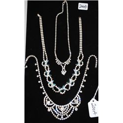 THREE OUTSTANDING VINTAGE NECKLACES - SOLD  PER NECKLACE TIMES 3