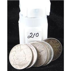 TWENTY PEACE DOLLARS FROM SAFE DEPOSIT -  MIXED DATES AND MINTS - SOLD PER COIN TIMES  20
