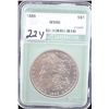 Image 1 : 1889 MORGAN DOLLAR - NTC MS66 (A MS66 LISTS @  $1,400.00)