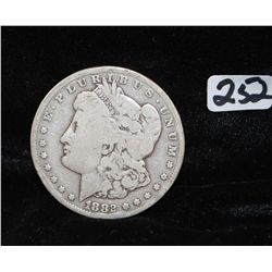 1882-CC MORGAN DOLLAR FROM SAFE DEPOSIT