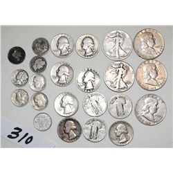 $5.80 FACE VALUE - SILVER COINS