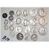 Image 1 : $5.80 FACE VALUE - SILVER COINS