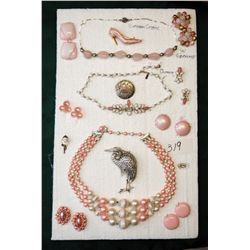 VINTAGE COSTUME JEWELERY