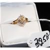 Image 1 : LADIES VINTAGE DIAMOND RING WITH EIGHT  CHANNEL SET DIAMONDS - WEIGHS 2.4 GRAMS -  APPRAISED RETAIL 