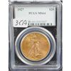 Image 1 : RARE $20 SAINT GAUDENS GOLD COIN - PCGS MS64 (COIN WORLD LISTS A MS64 @ $2,750.00)