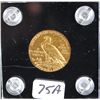 Image 1 : 1913 $5 INDIAN GOLD COIN FROM SAFE DEPOSIT (THE VERY LOWEST GRADE IN COIN WORLD IS $540.00)