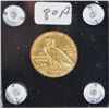 Image 1 : 1915 $5 INDIAN GOLD COIN FROM SAFE DEPOSIT (THE VERY LOWEST GRADED IN COIN WORLD IS $540.00)
