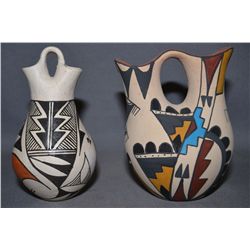 TWO PUEBLO POTS