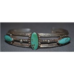 NAVAJO SILVER BRACELET