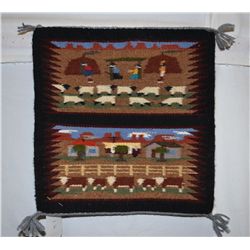 NAVAJO PICTORIAL TEXTILE