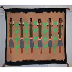 NAVAJO YEI TEXTILE