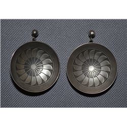 PUEBLO SILVER EARRINGS