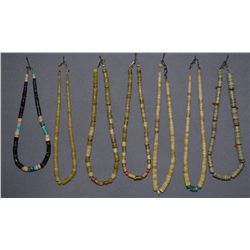 COLLECTION OF PUEBLO NECKLACES