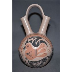 ACOMA POTTERY WEDDING VASE