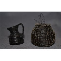 TWO PIMA BASKETS