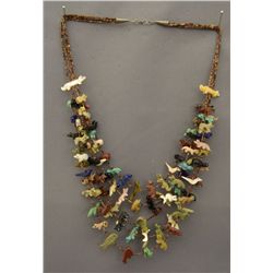 PUEBLO FETISH NECKLACE