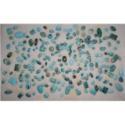 COLLECTION OF TURQUOISE CABS