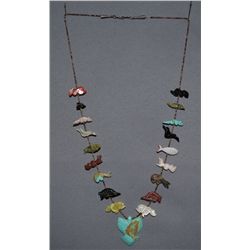 PUEBLO FETISH NECKLACE