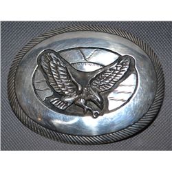 NAVAJO SILVER BUCKLE